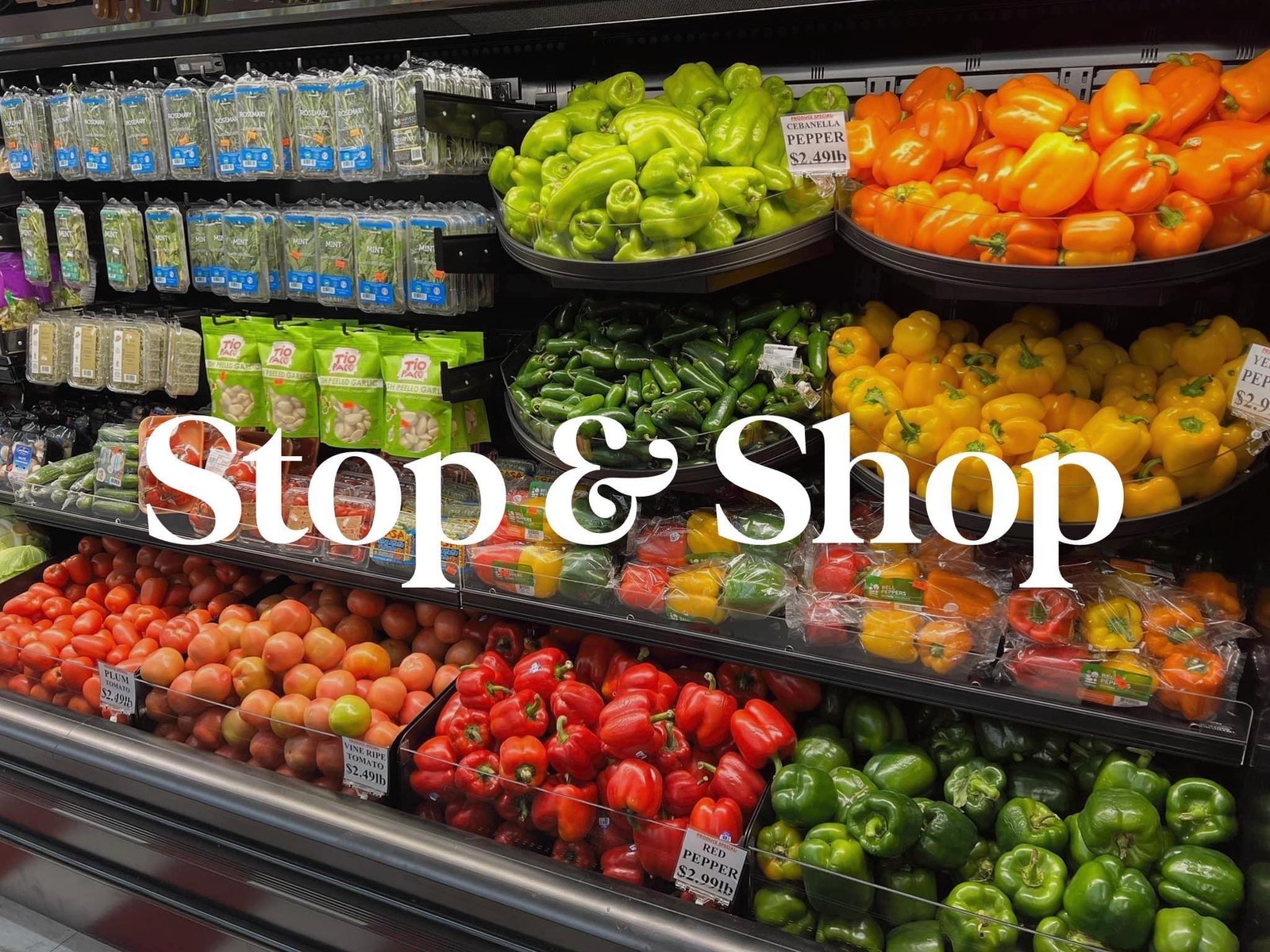 Stop and Shop Header